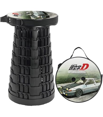 Amazon｜タイヤ型折り畳み椅子 イス スツール 頭文字D 47巻版 Initial